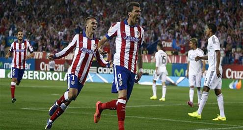 بالفيديو .. طرد سيميونى .. لدغة ماندزوكيتش .. إهدار راموس بملخص فوز أتلتيكو بالسوبر